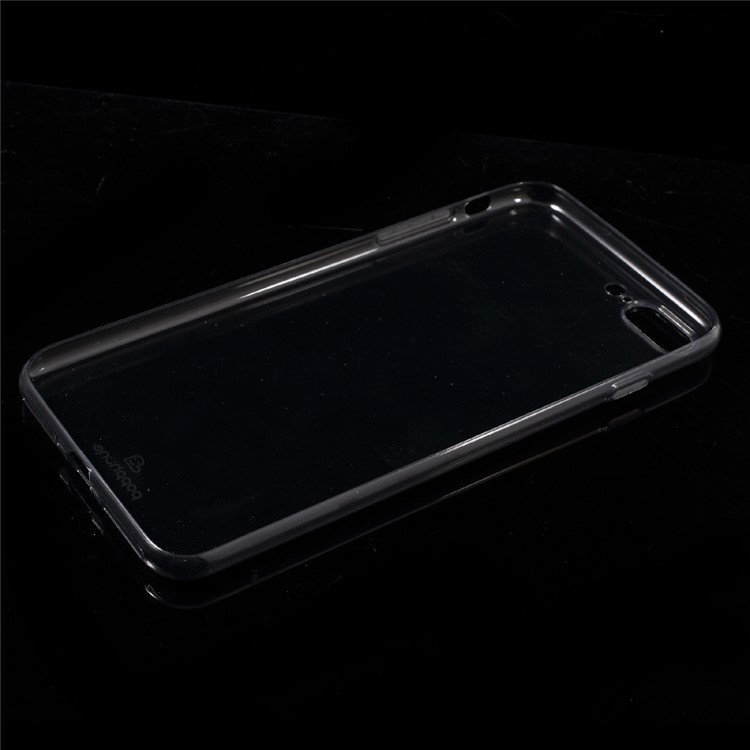POPPHONE Domy Series Ultrathin Gel TPU Case for iPhone 7 Plus 5.5 - Black-5