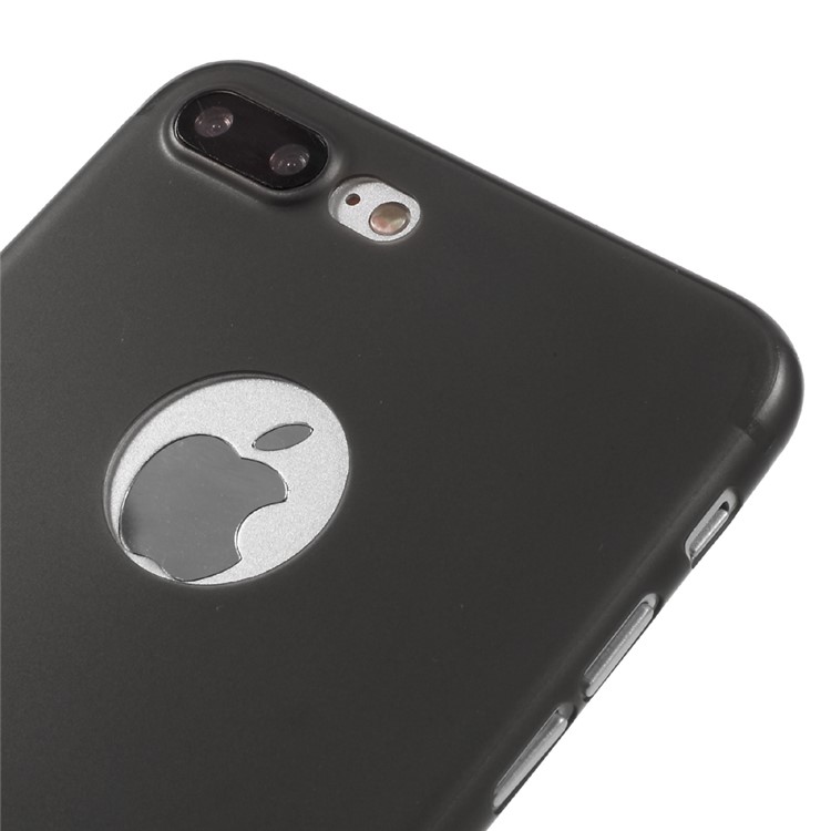 POPPHONE for iPhone 7 Plus Liby Series 0.48mm Ultrathin PP Hard Cover - Black-3