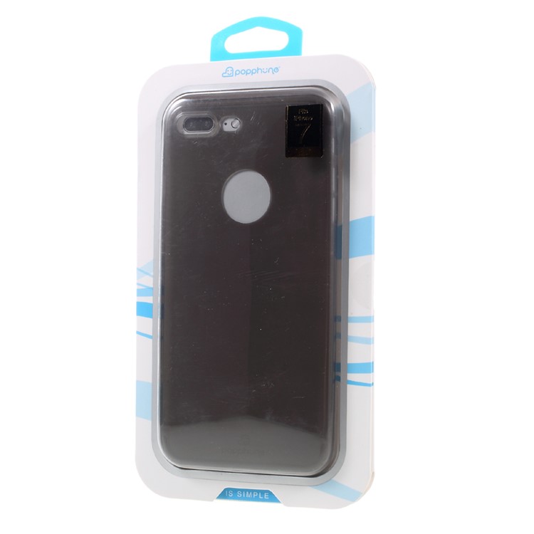 POPPHONE for iPhone 7 Plus Liby Series 0.48mm Ultrathin PP Hard Cover - Black-6