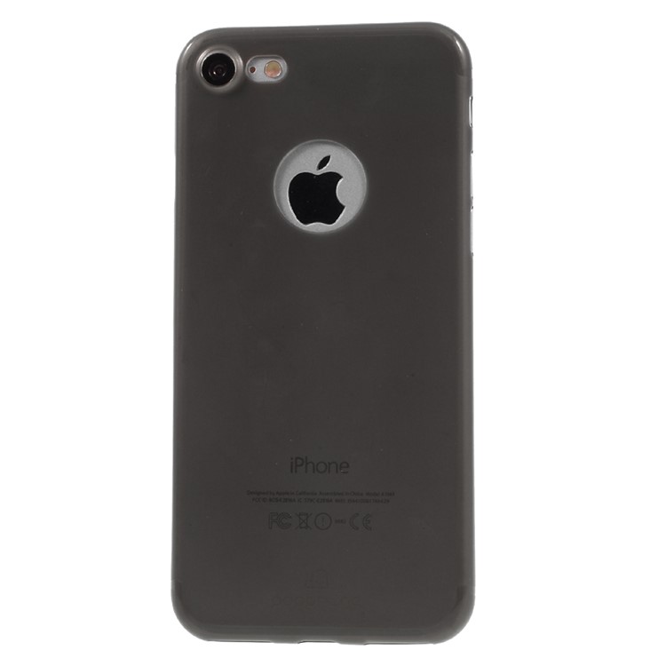 POPPHONE Liby Series Ultrathin 0.48mm PP Hard Case for iPhone 7 4.7 - Black-2