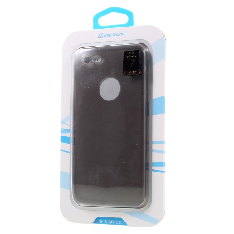 POPPHONE Liby Series Ultrathin 0.48mm PP Hard Case for iPhone 7 4.7 - Black-6