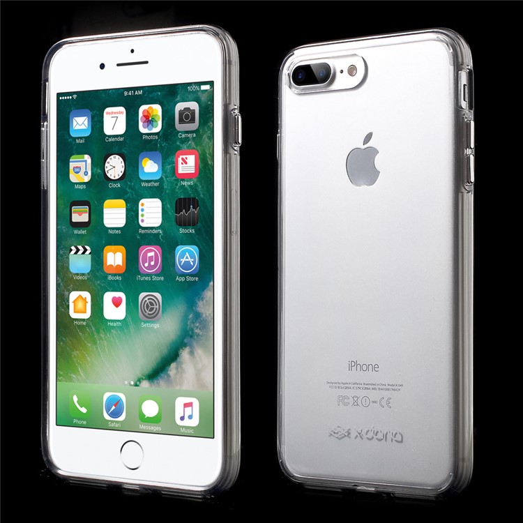 X-DORIA ClearVue Series for iPhone 7 Plus PC+ TPU Hybrid Cover - Transparent-1