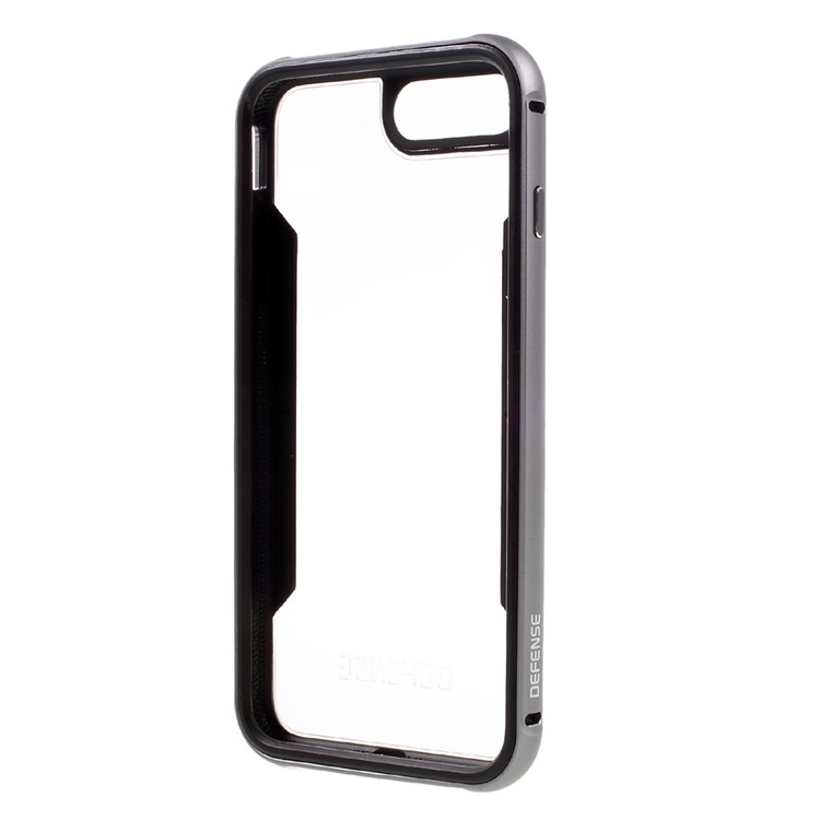 X-DORIA Defense Shield Case for iPhone 7 Plus TPU + PC + Aluminum Plated Hybrid Cover - Black-7