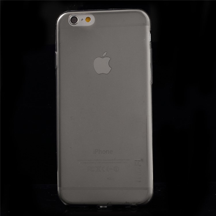 MOFI Thin TPU Soft Back Case for iPhone 6S 6 - Transparent Black-2