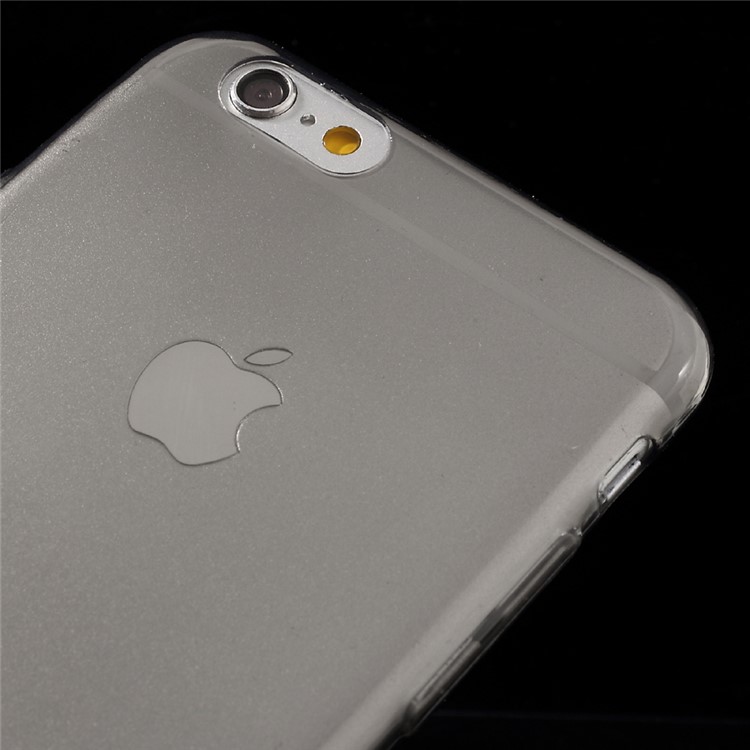 MOFI Thin TPU Soft Back Case for iPhone 6S 6 - Transparent Black-3