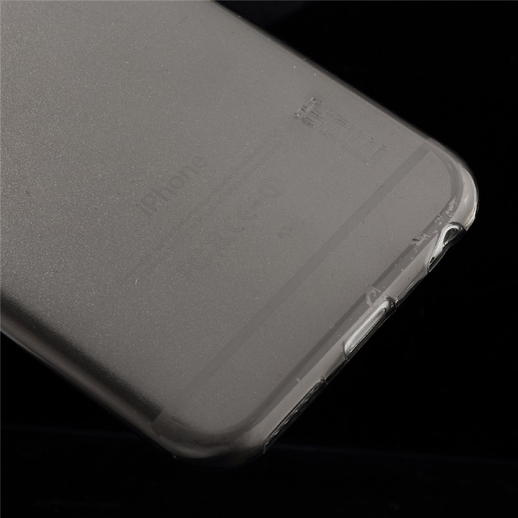 MOFI Thin TPU Soft Back Case for iPhone 6S 6 - Transparent Black-4