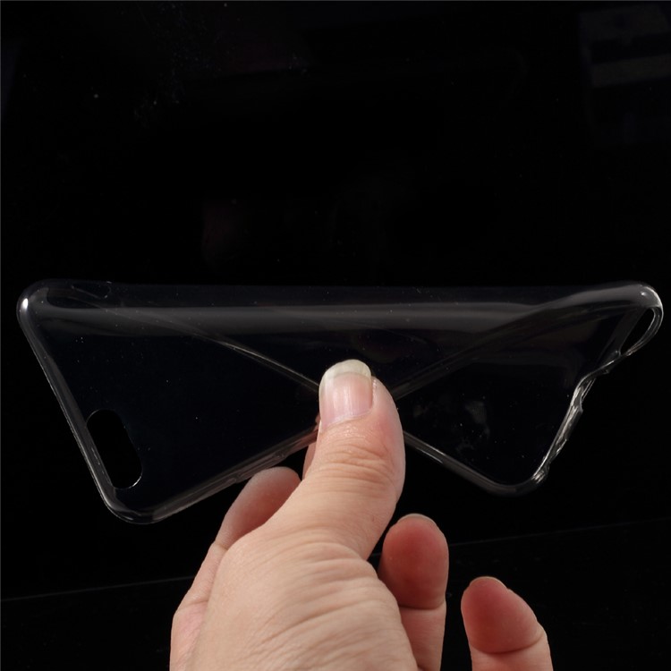 MOFI Thin TPU Soft Back Case for iPhone 6S 6 - Transparent Black-6
