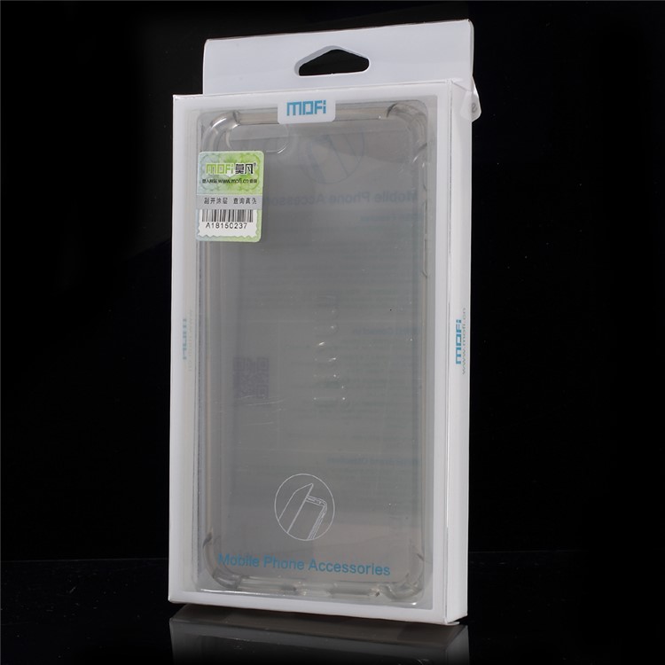 MOFI Drop-proof TPU Back Case for iPhone 6s Plus / 6 Plus - Transparent Black-7