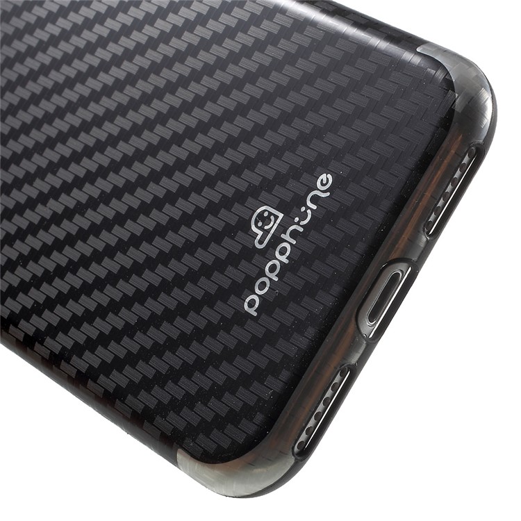 POPPHONE Plating TPU Case for iPhone 7 4.7 Inch - Black-4