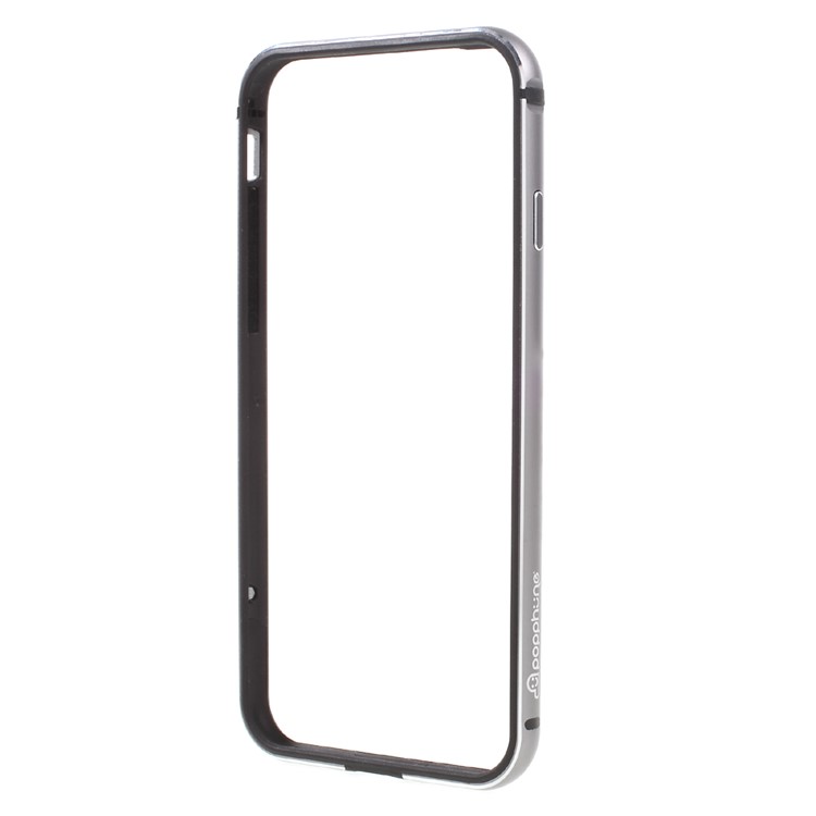 POPPHONE Austin Series Case for iPhone 7 Aluminum Alloy Bumper Cover - Iron Gray-6