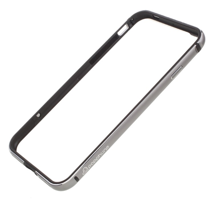 POPPHONE Austin Series Case for iPhone 7 Aluminum Alloy Bumper Cover - Iron Gray-7