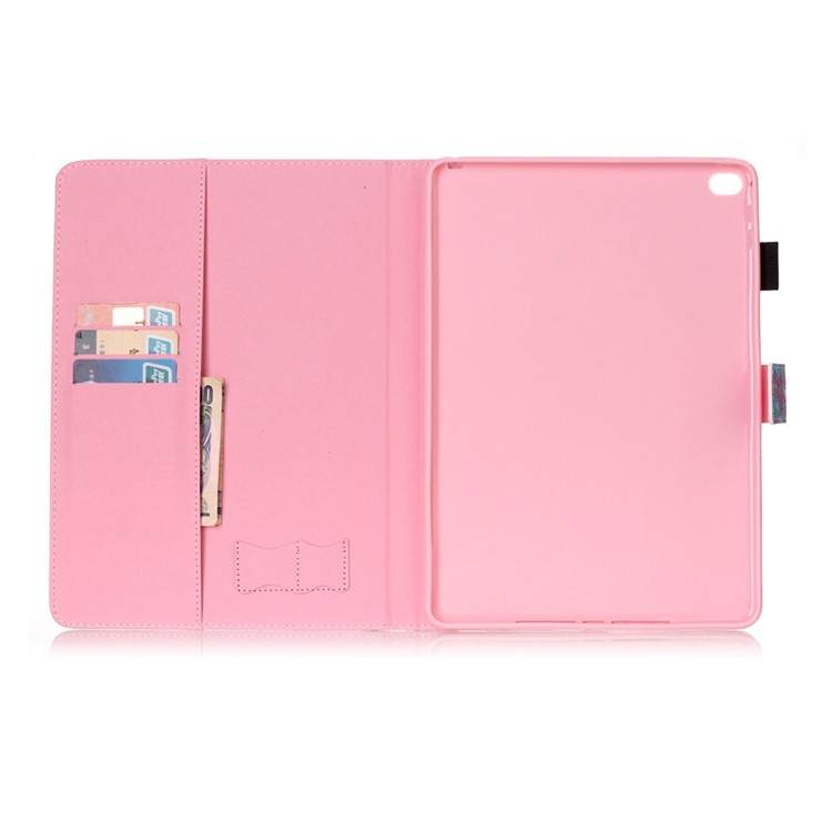 Flip Smart Leather Wallet Case for iPad Air 2 - Diamante Owl-7