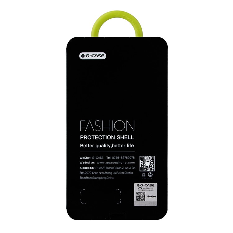 G-CASE Plated Leather Coated Hard Case for iPhone 7 4.7 inch with Kickstand - Black-10