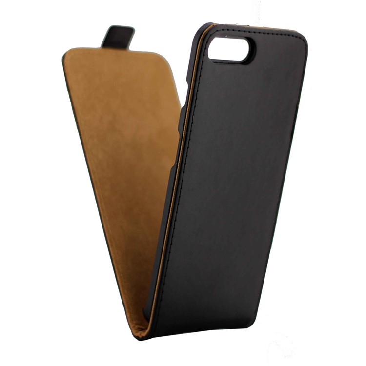 Up-down Vertical Flip Leather Case for iPhone 7 4.7 inch - Black-5