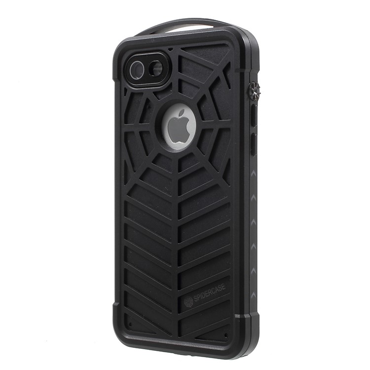 SPIDERCASE IP68 Waterproof Snow/Shock/Dirt Proof Case for iPhone 7 4.7 inch - Black-3