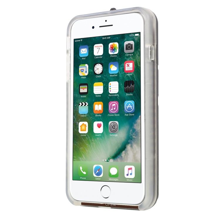 For iPhone 7 Plus Selfie Illuminated Rechargeable Hard Battery Charger Case-2