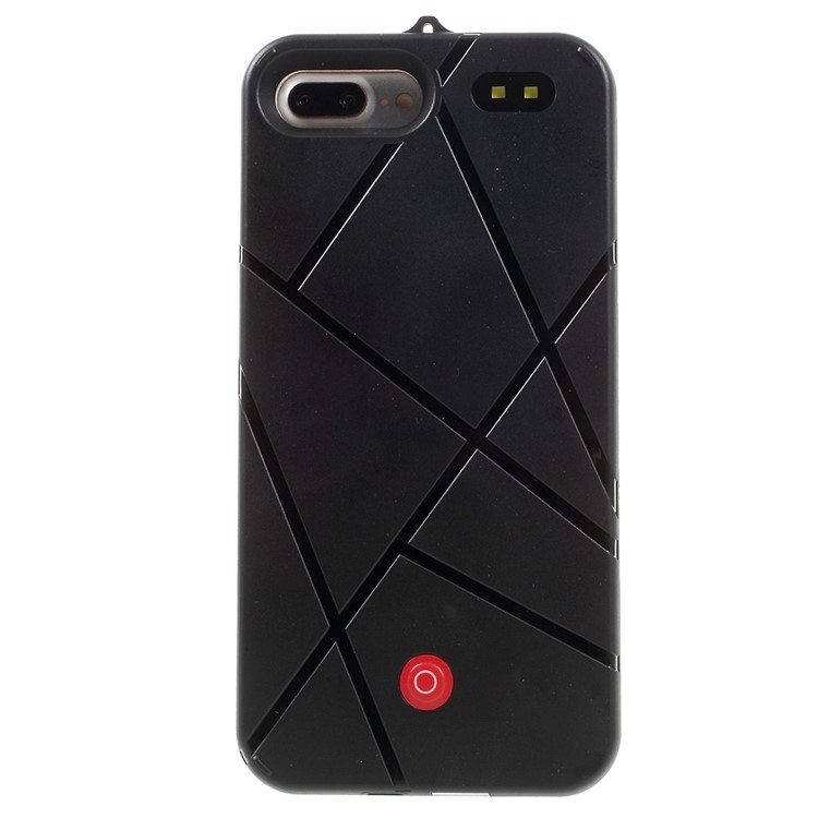 For iPhone 7 Plus Selfie Illuminated Rechargeable Hard Battery Charger Case-3