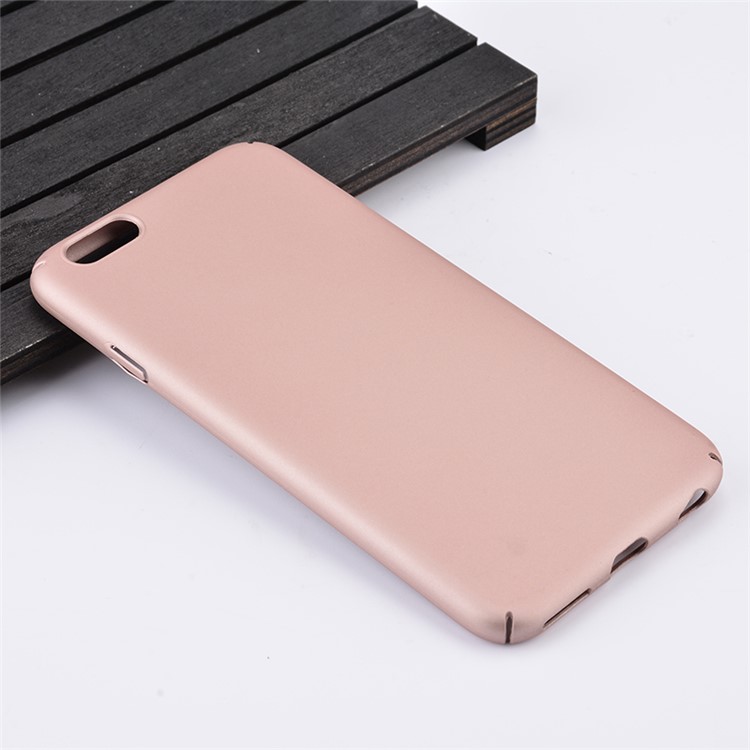 

Резиновые Обернутые Края Корпус Для ПК С Задней Стороны Телефона Для Iphone 6s 6 - Розовое Золото