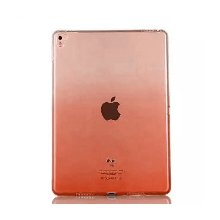 Gradient Color TPU Gel Case for iPad Pro 9.7 inch - Red-1