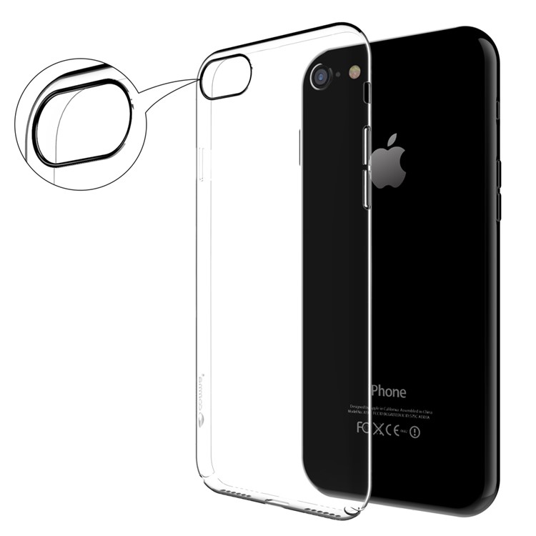 

COMMA 0.6mm Ultra-thin 5H Hard PC Case for iPhone 8 / 7 4.7 - Transparent, iPhone 8