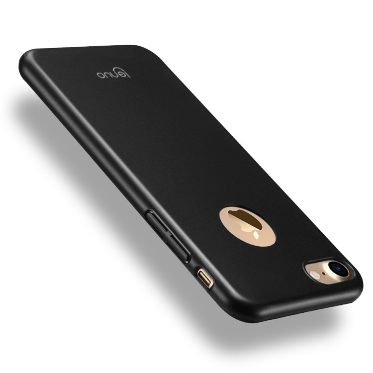 

LENUO 0,9 Мм Прорезиненный Жесткий Диск ПК Для Iphone 7 4,7 Дюйма - Черный, iPhone 7 4.7 inch