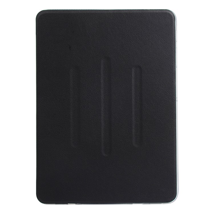 Smart Leather Stand Case Cover with 3 Card Slots for iPad Pro 9.7 inch - Black-1