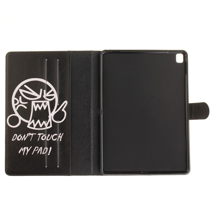 Smart Leather Cover Case for iPad Pro 9.7 inch - Angry Face and Do Not Touch My Pad-10