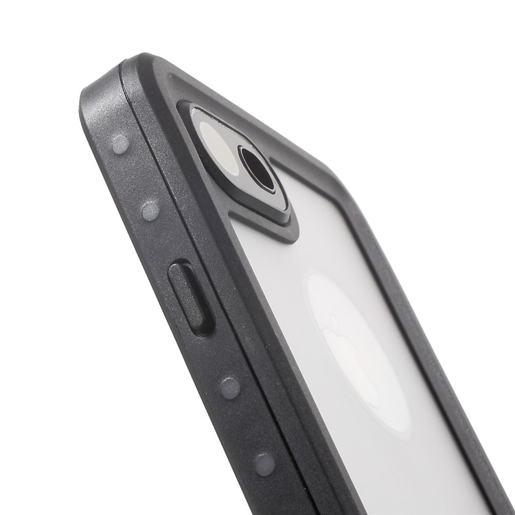 IP68 Underwater Waterproof Case for iPhone 7 Dirt/Dust/Snow Proof Cover - Black-6