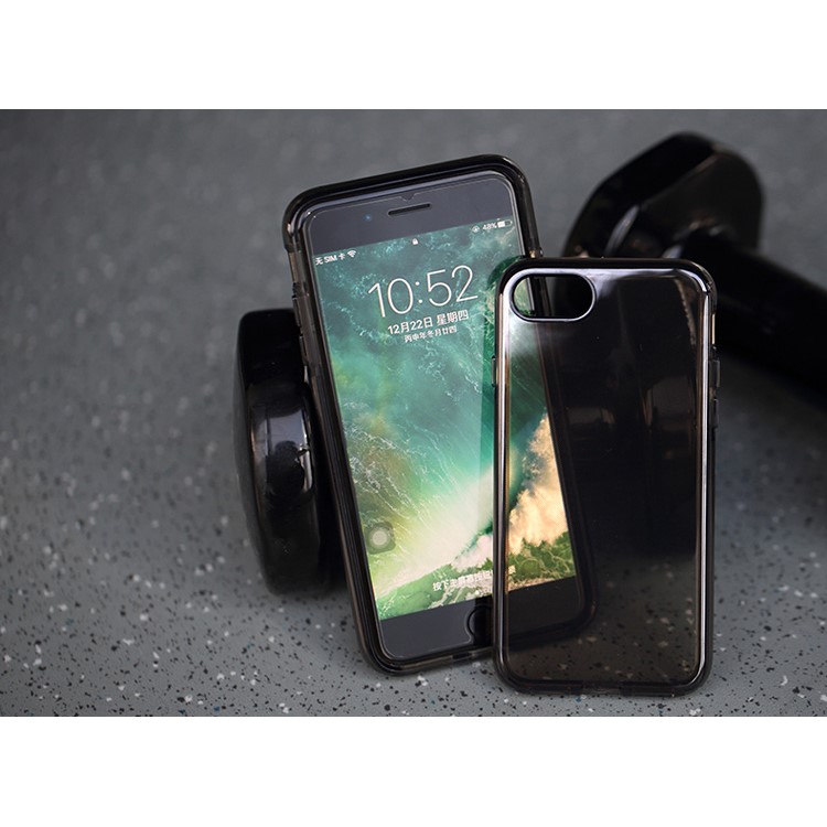 ROCK Military Guard S Series for iPhone 7 4.7 Drop Resistant TPU Phone Cover - Black-5