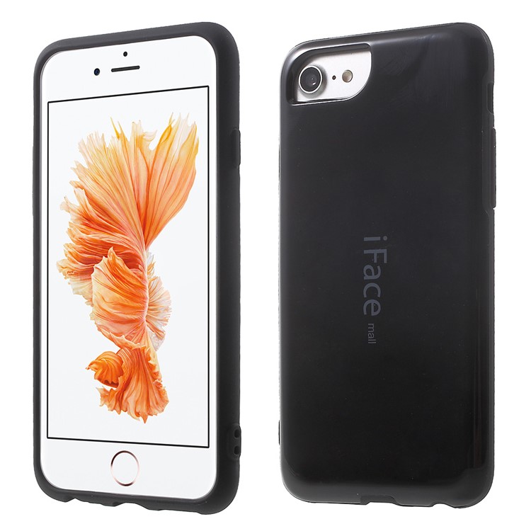 IFACE MALL PC + TPU Hybrid Case for iPhone 7 6s 6 - Black-1