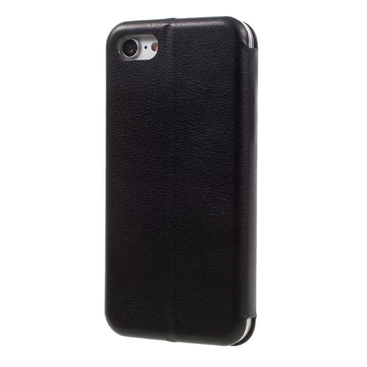 WUW Leather Card Holder Phone Case for iPhone 7 4.7 inch - Black-2