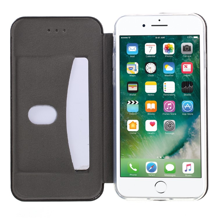WUW Leather Card Holder Phone Case for iPhone 7 4.7 inch - Black-6