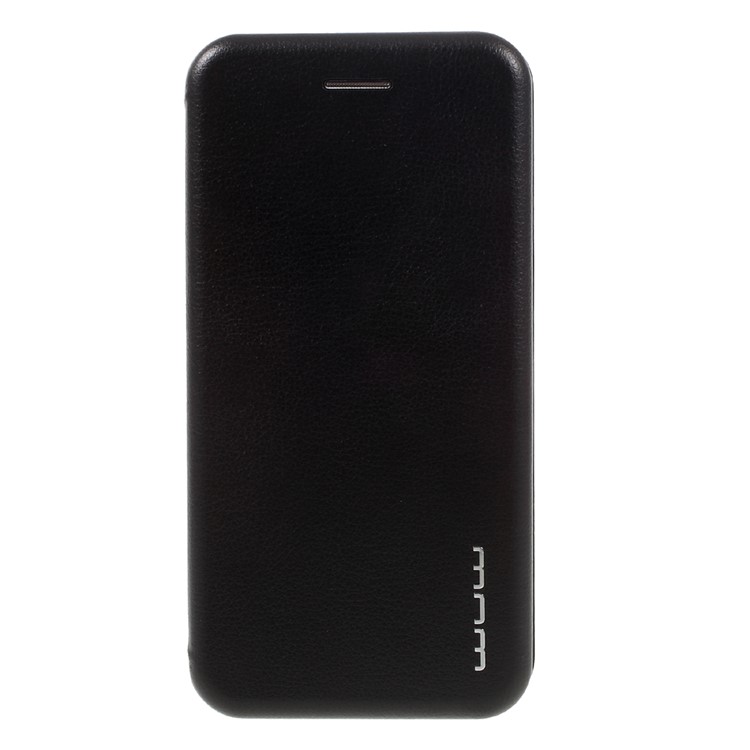 WUW Leather Card Holder Phone Case for iPhone 7 Plus - Black-3