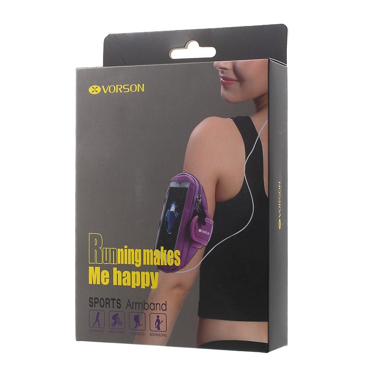 VORSON Running Sports Armband Case for iPhone 7 Plus/6s Plus/6 Plus Etc - Black-10