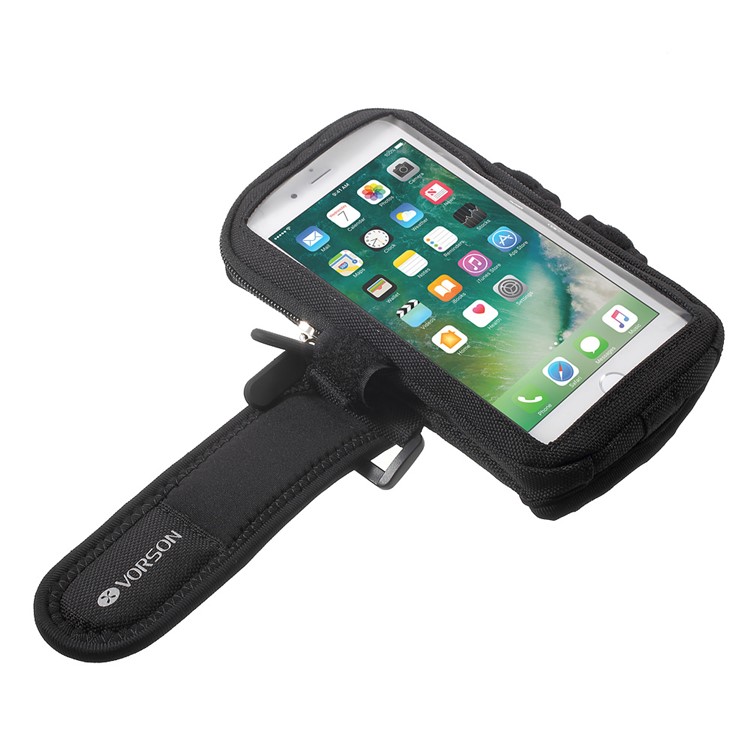 VORSON Running Sports Armband Case for iPhone 7 Plus/6s Plus/6 Plus Etc - Black-2
