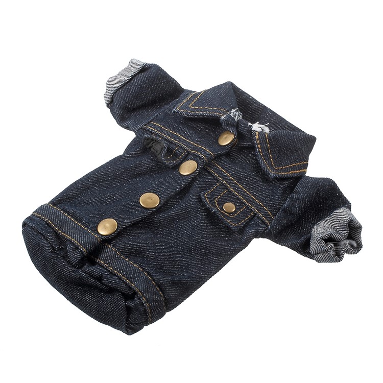 Universal Stylish Denim Jacket Phone Pouch Case for iPhone 7 Plus with Strap - Black-4