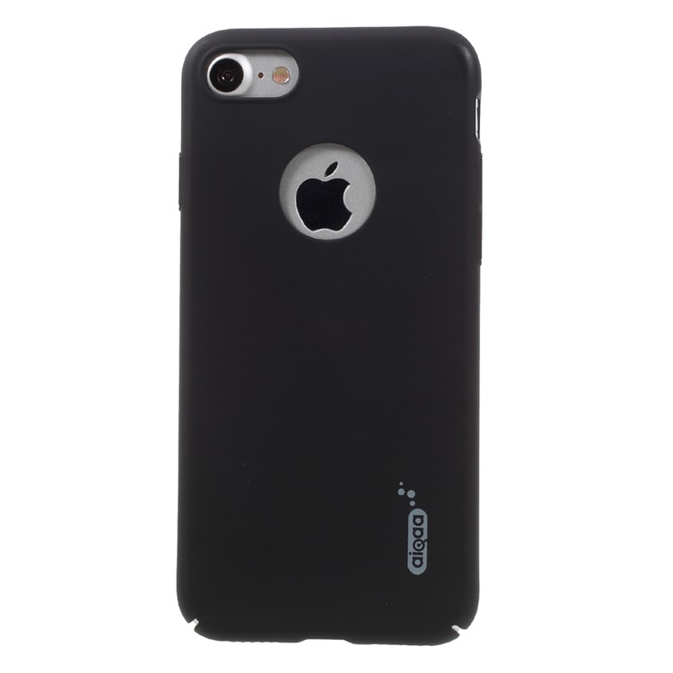 AIQAA Spraying PC Hard Phone Case for iPhone 7 4.7 - Black-2