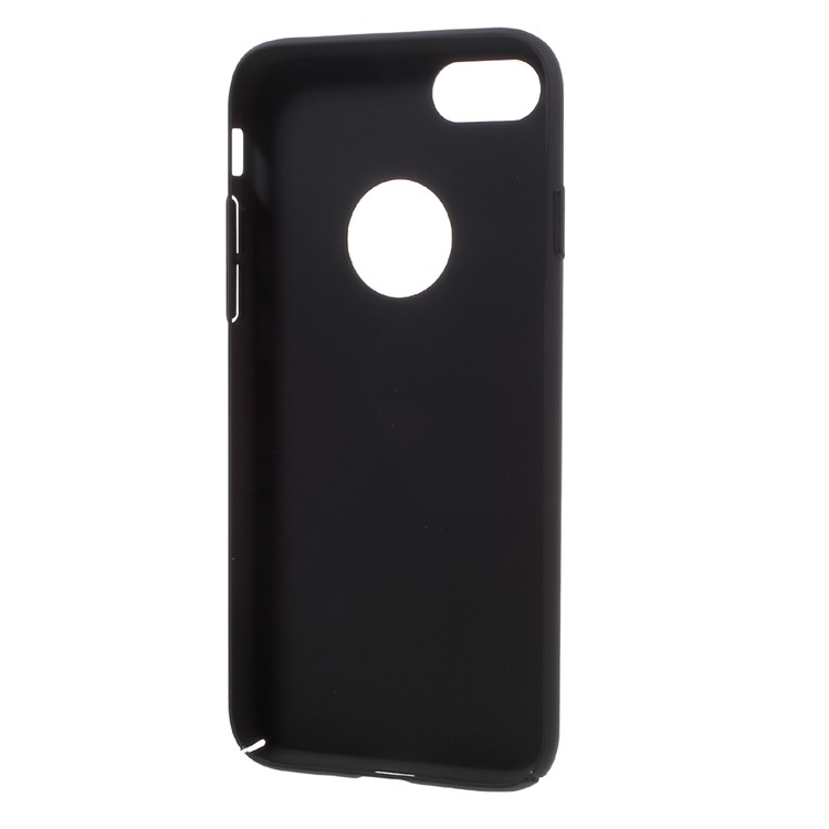 AIQAA Spraying PC Hard Phone Case for iPhone 7 4.7 - Black-5