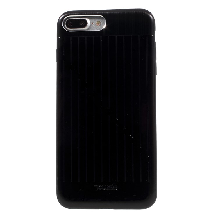 TOWEIS Suitcase Design Hybrid PC + TPU Phone Case for iPhone 7 Plus - Black-2