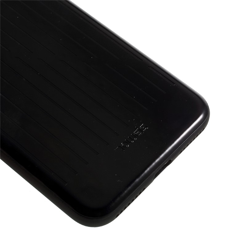 TOWEIS Suitcase Design Hybrid PC + TPU Phone Case for iPhone 7 Plus - Black-4