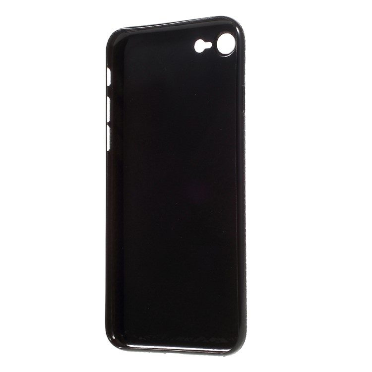 COBLUE Litchi Texture Super Thin PP Phone Case for iPhone 7 4.7 inch - Black-5