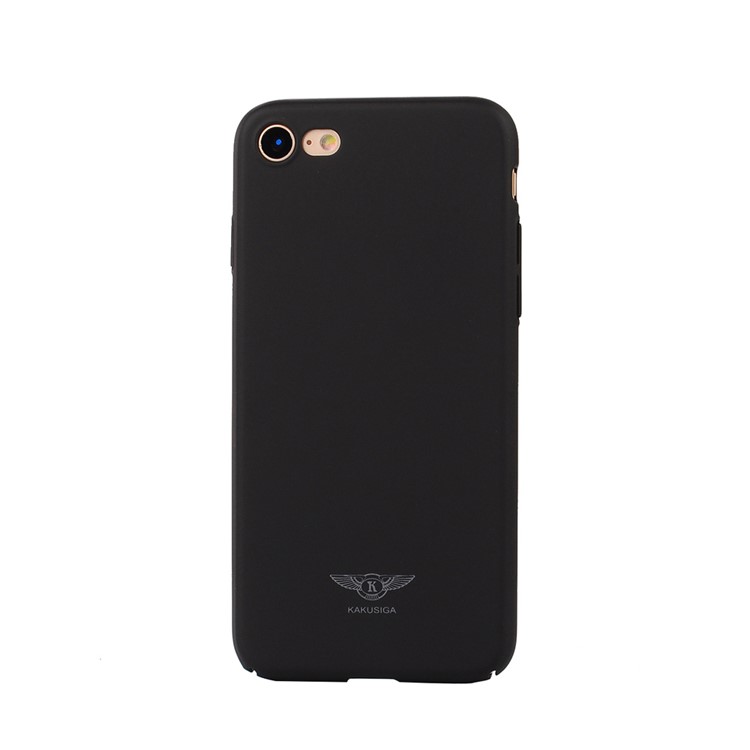 KAKUSIGA Rubberized Hard PC Phone Case for iPhone 7 4.7 inch - Black-2