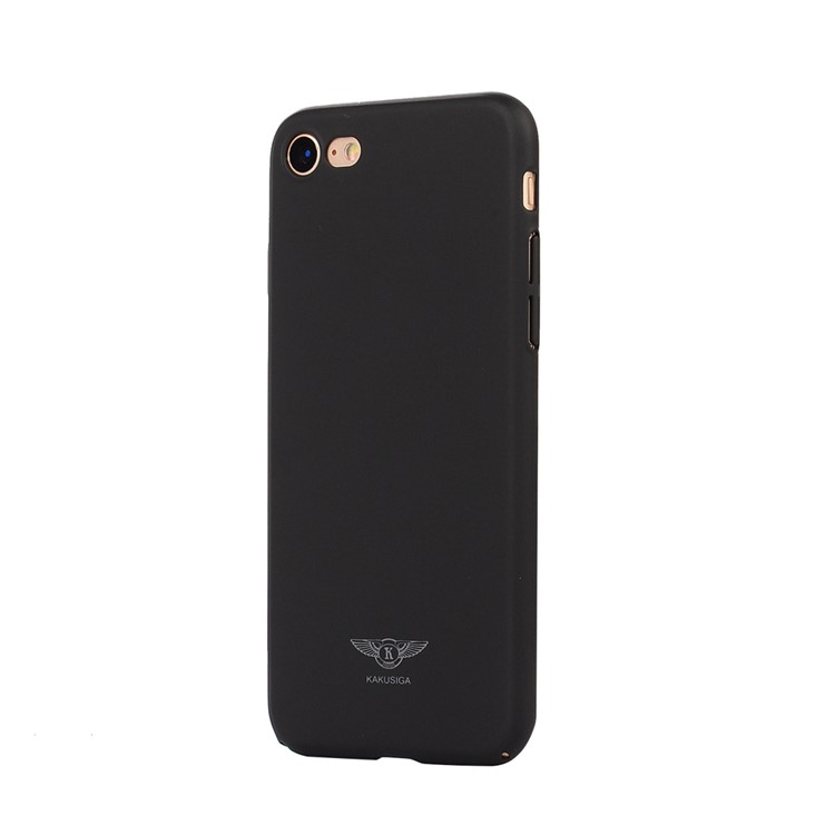 KAKUSIGA Rubberized Hard PC Phone Case for iPhone 7 4.7 inch - Black-3