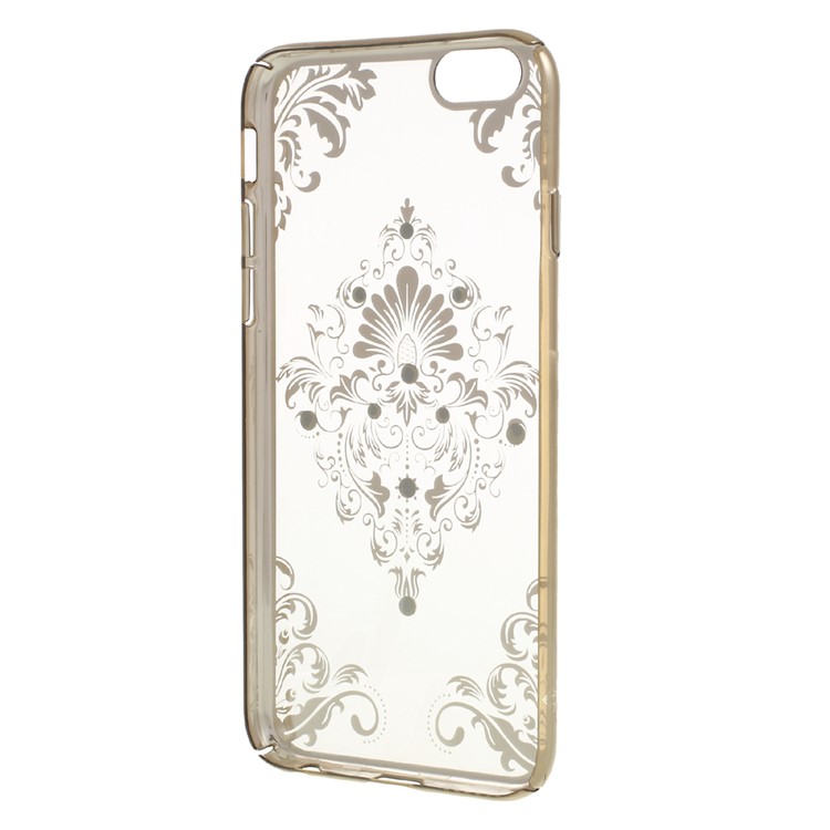 KAVARO Diamond Plating PC Hard Phone Case for iPhone 6s 6 - Pretty Flower Pattern-6
