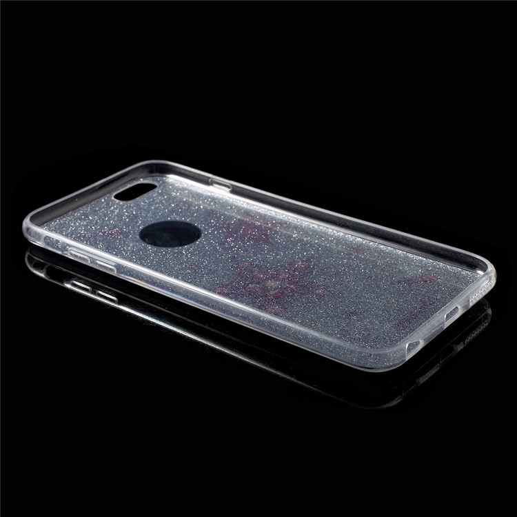 KINGXBAR Glittery Stars Diamond IMD TPU Back Case for iPhone 6S Plus / 6 Plus 5.5 inch - Silver-8