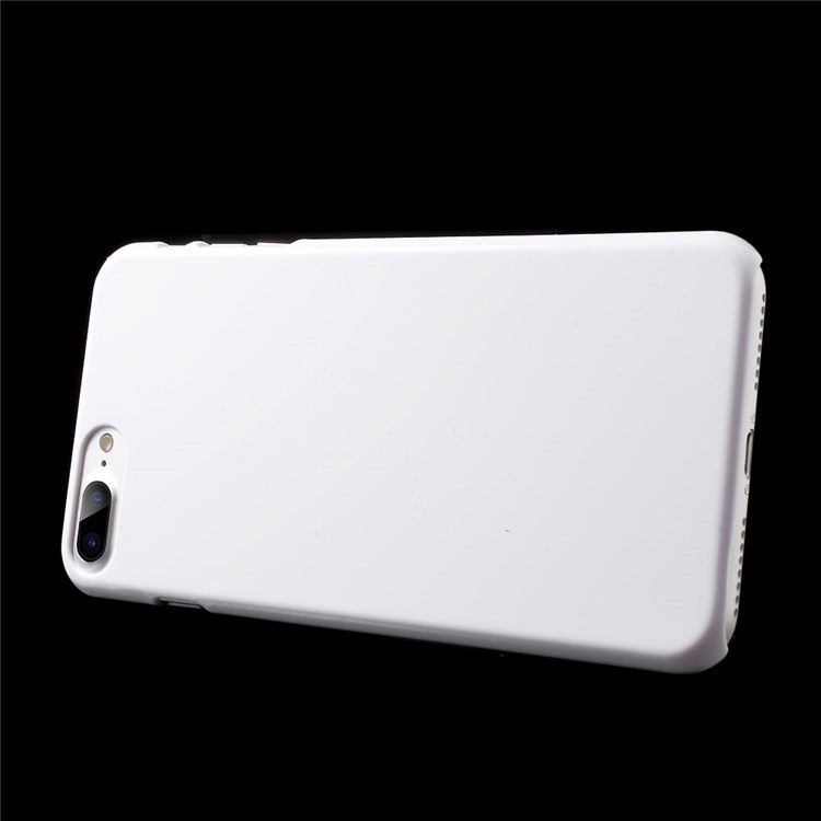 100Pcs/Lot Glossy PC Hard Case Cover for iPhone 7 Plus 5.5 inch - White-3