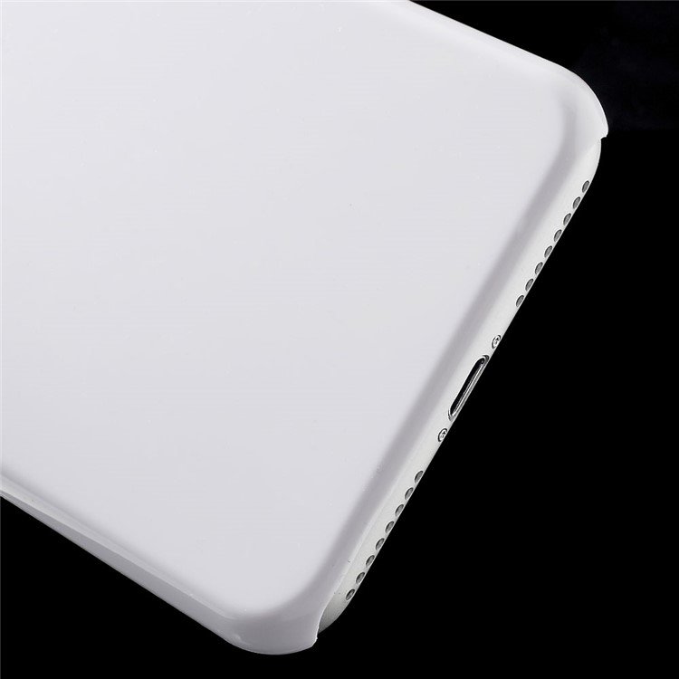 100Pcs/Lot Glossy PC Hard Case Cover for iPhone 7 Plus 5.5 inch - White-5