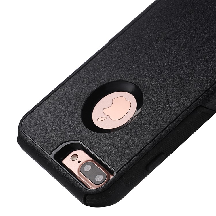 Shockproof Hybrid PC + TPU Phone Case for iPhone 7 Plus 5.5 - Black-3