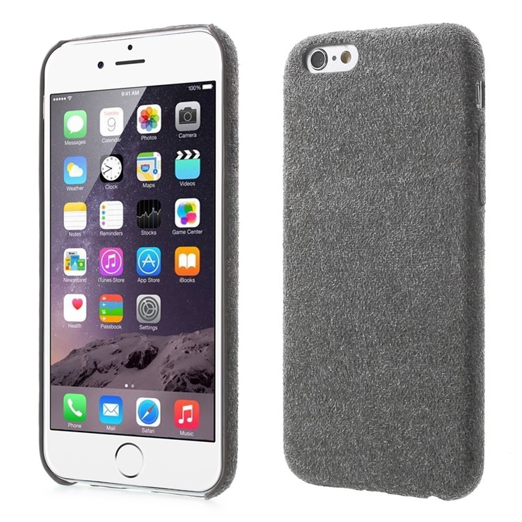 

Anti-scratch Suede Skin PP Phone Cover for iPhone 6s 6 - Grey, iPhone 6s