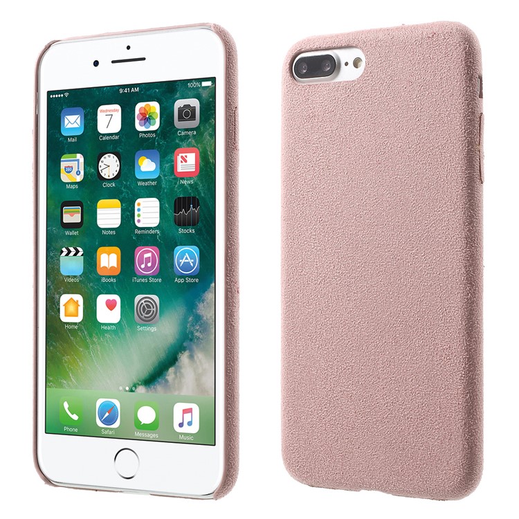 

Для Iphone 8 Plus / 7 Плюс Кожаная Застежка -молния С Кожаной Застежкой - Розовый, iPhone 8 Plus